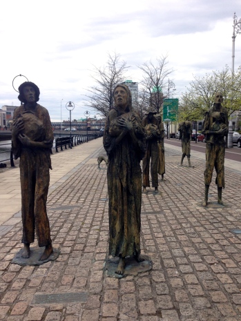 Famine Statues