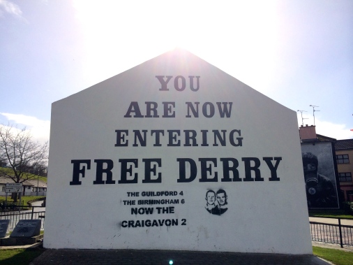 Free Derry Sign